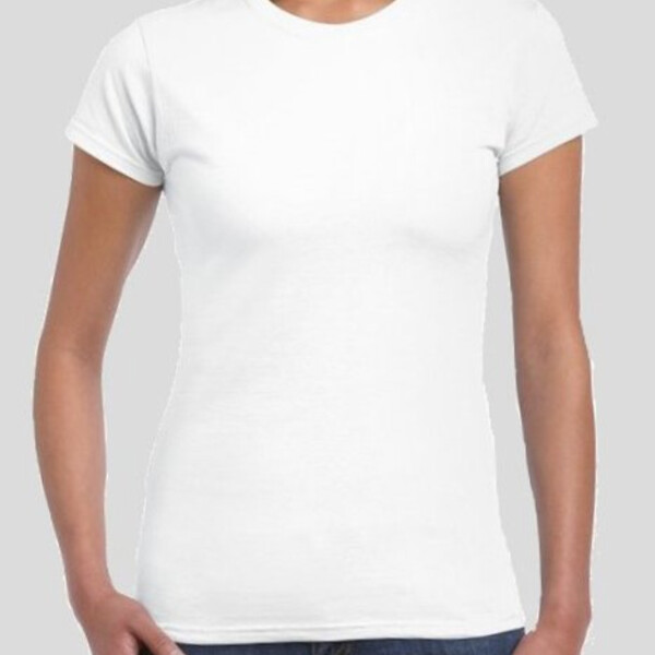 Design Custom Printed Gildan Womens Slimfit T-shirt Online at