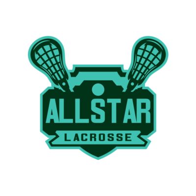 All stars Lacrosse Logo Template Thumbnail