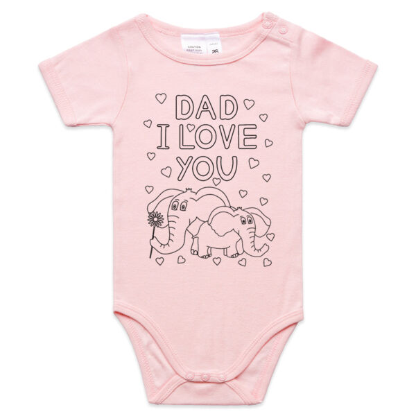 Dad I love you - Onesie Thumbnail