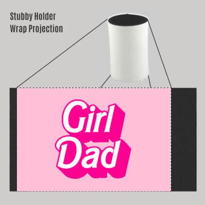 Girl Dad stubby holder Thumbnail