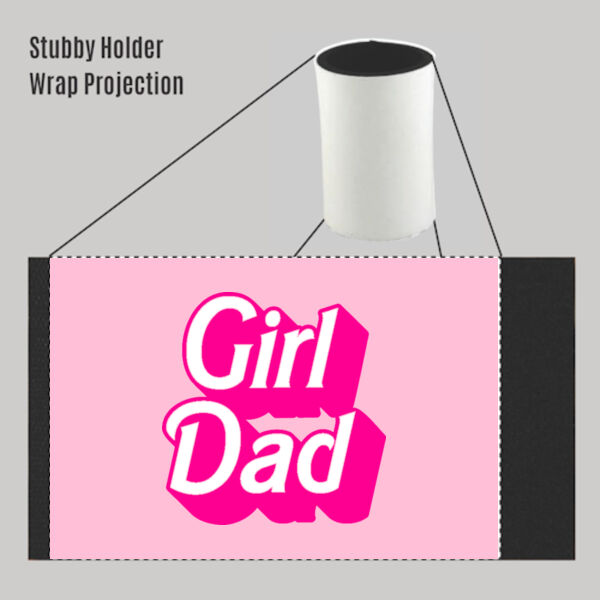 Girl Dad stubby holder Thumbnail