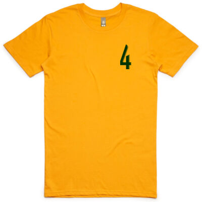 Customisable - Australia - Adult Tee - Gold Thumbnail