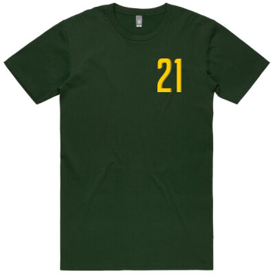 Customisable - Australia - Adult Tee - Green Thumbnail