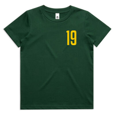 Customisable - Australia - Kids Tee - Green Thumbnail