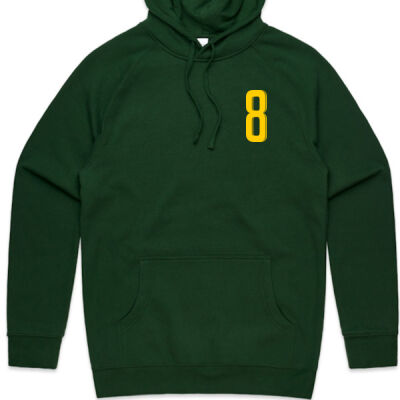 Customisable - Australia - Adult Hoodie - Green Thumbnail