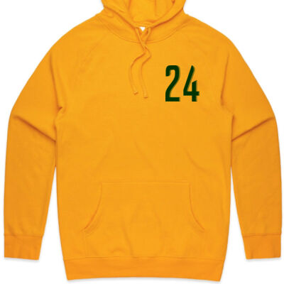 Customisable - Australia - Adult Hoodie - Gold Thumbnail