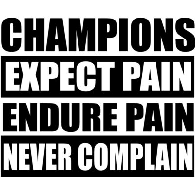 Champions expect pain Thumbnail