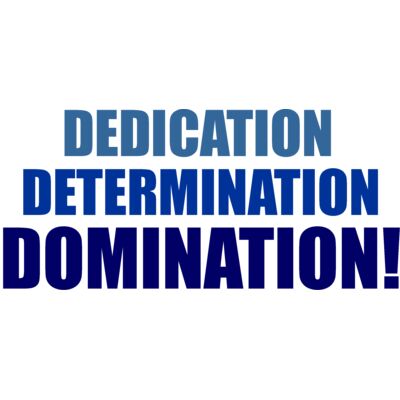 Dedication Determination Domination Thumbnail