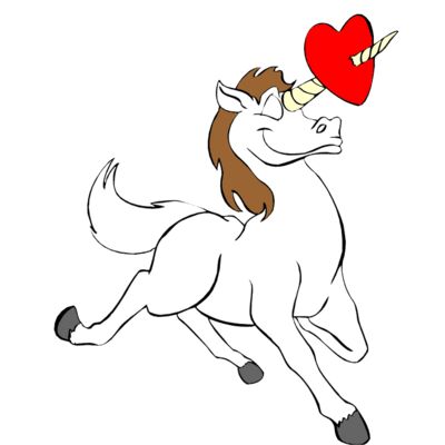 Unicorn love heart Thumbnail