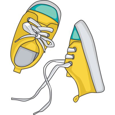 Baby sneakers yellow Thumbnail