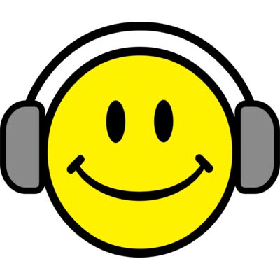 Happy with headphones Thumbnail