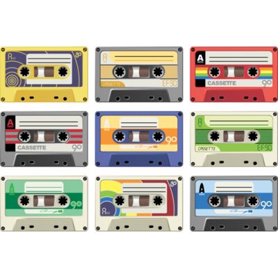 Colour cassette tapes Thumbnail