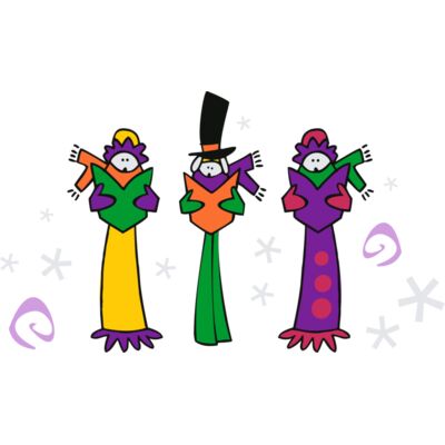 Christmas carollers Thumbnail