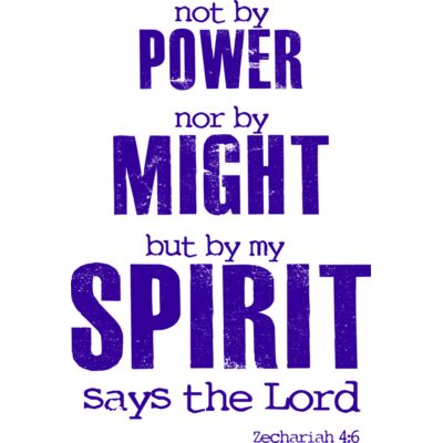 Not By Power Nor By Might But My Spirit Thumbnail