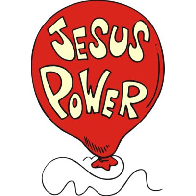 Jesus power balloon Thumbnail