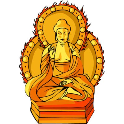 Buddhist temple figure Thumbnail