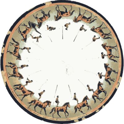 Vintage horse acrobat Thumbnail