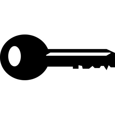 Key black white Thumbnail