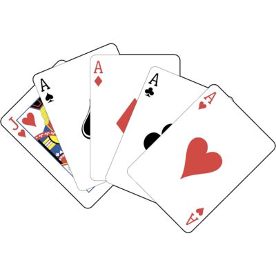 playing cards with aces and jack Thumbnail