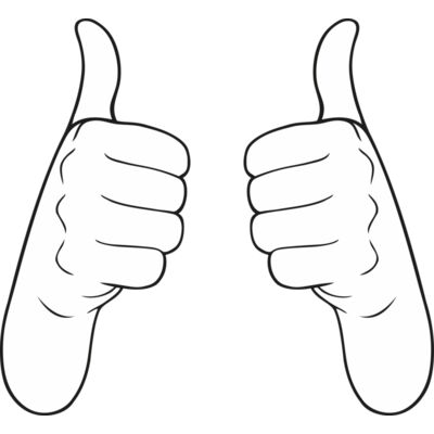 Two thumbs up Thumbnail