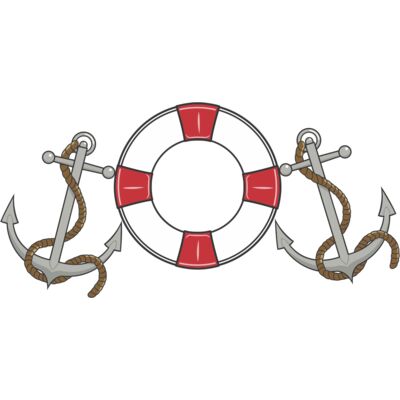 anchors with life buoy Thumbnail