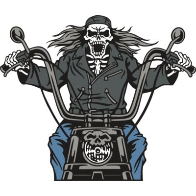Skeleton Motorbike Thumbnail