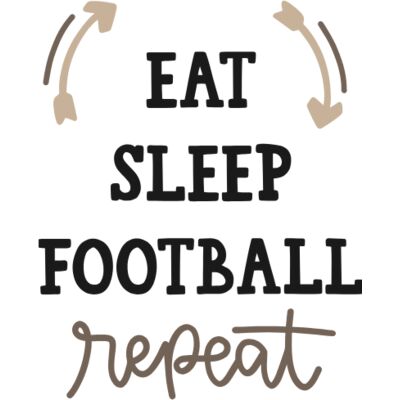 Eat Sleep Football Thumbnail