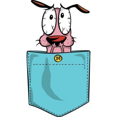 Courage dog pocket Thumbnail