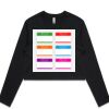 AS Colour Long Sleeve Crop Thumbnail
