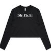 AS Colour Long Sleeve Crop Thumbnail